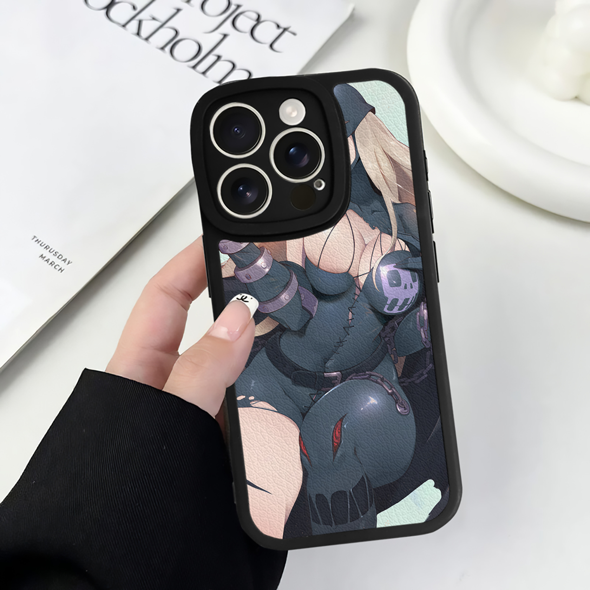 （画像用） Digimon デジタルモンスター/デジモン 【iPhone 16シリーズ対応】シリコンスマホケース（レザー調） 材質：シリコン